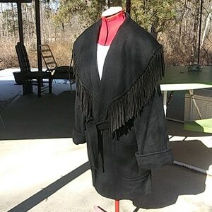 JonathanMichael VINTAGE Fringed Coat